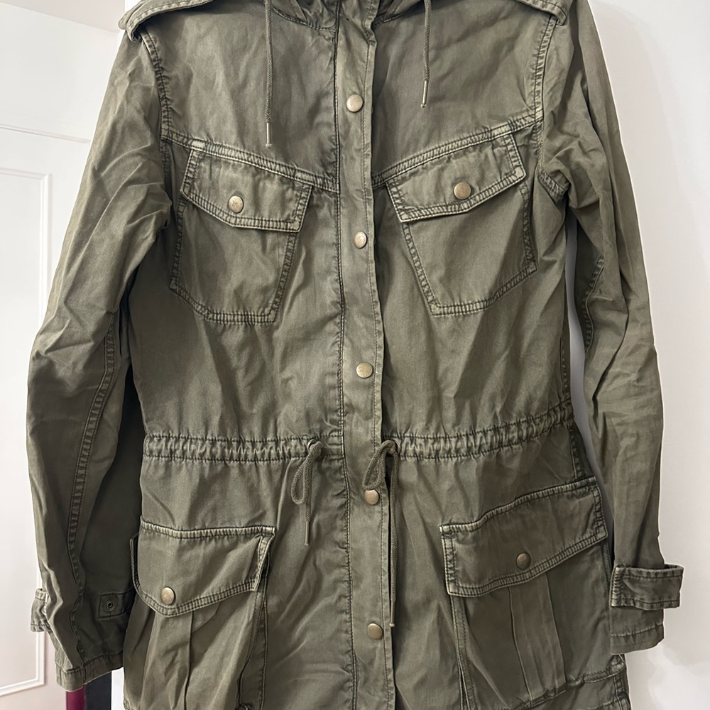 Talula Khaki Utility Jacket for Women